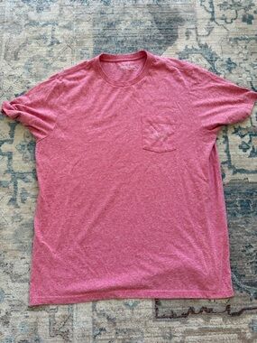 Vineyard Vines Heather Rose Crewneck Pocket T-Shirt